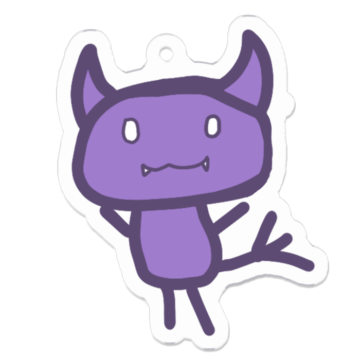 アクリルキーホルダー - 50 x 50 (mm)