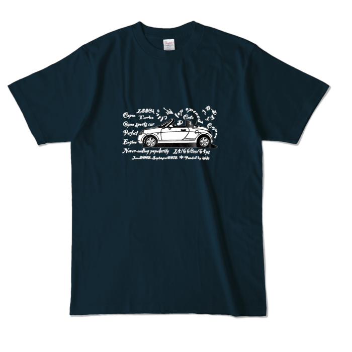 カラーTシャツ - L - ネイビー (濃色)