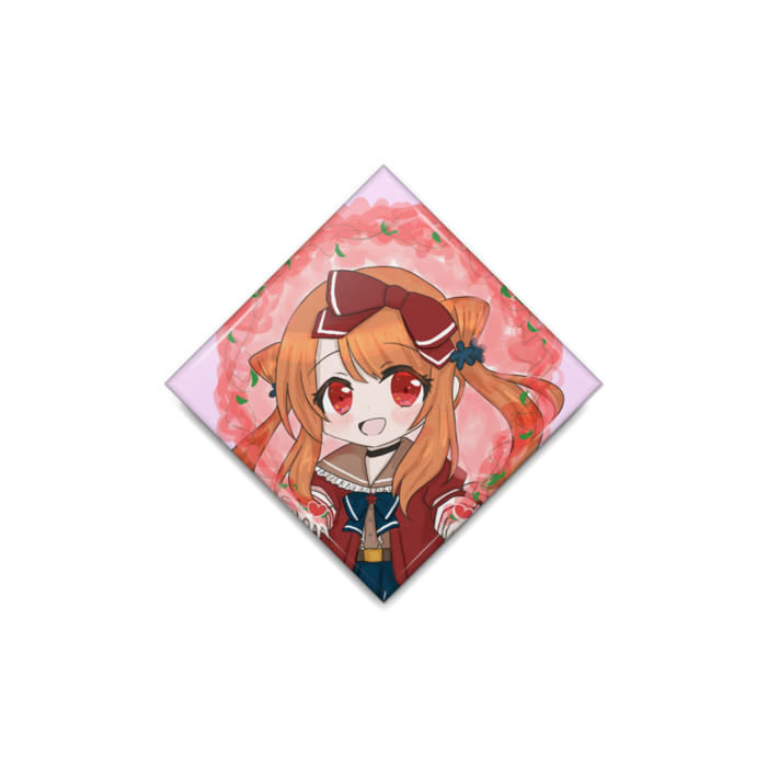 缶バッジ - ひし形40mm