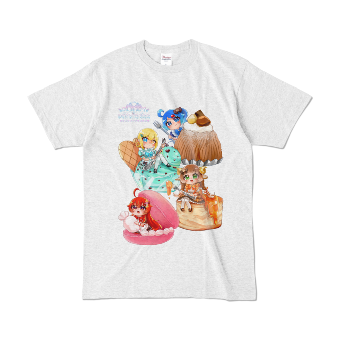 カラーTシャツ - L - アッシュ (淡色)