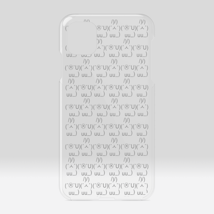 クリアiPhoneケース - iPhone11