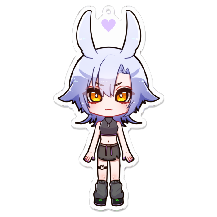 アクリルキーホルダー - 100 x 100 (mm)