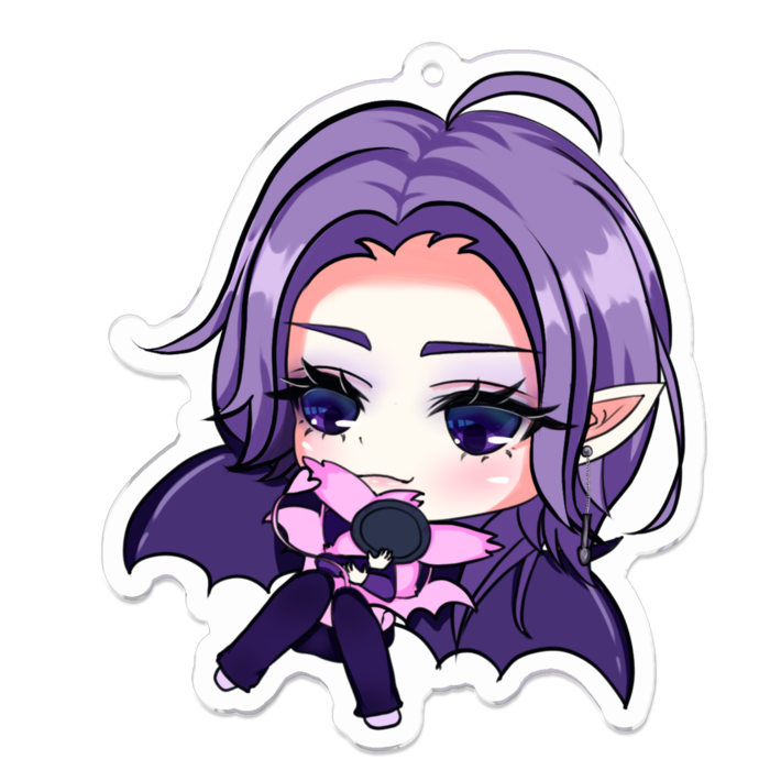 アクキー(小悪魔1) - 70 x 70 (mm)