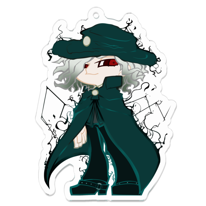 アクリルキーホルダー - 70 x 70 (mm)