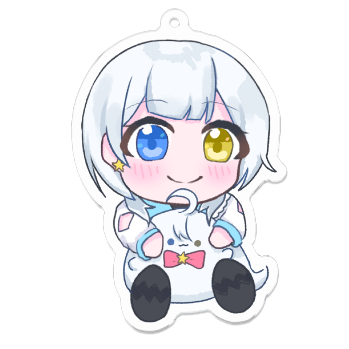 アクリルキーホルダー - 70 x 70 (mm)