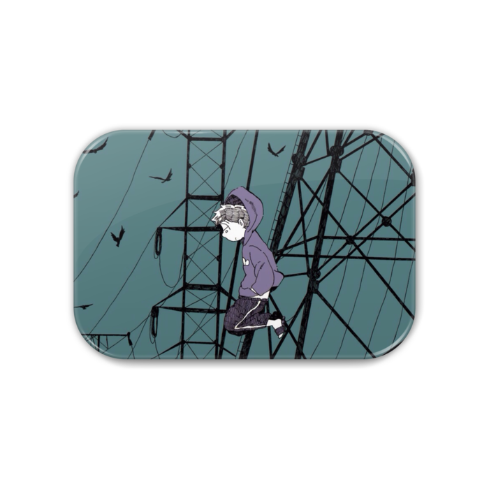 缶バッジ - 角丸 76x51mm