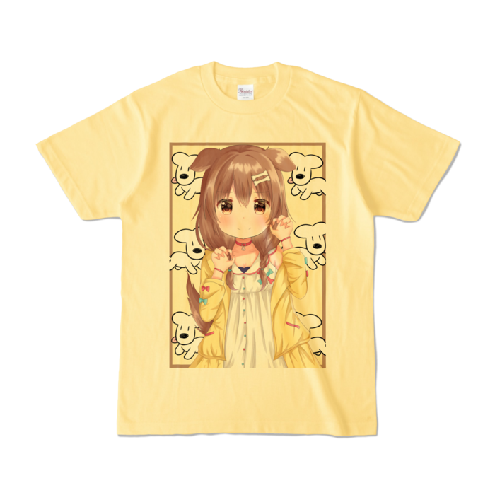 カラーTシャツ - S - ライトイエロー (淡色)