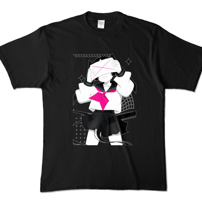 カラーTシャツ - XL - ブラック (濃色)