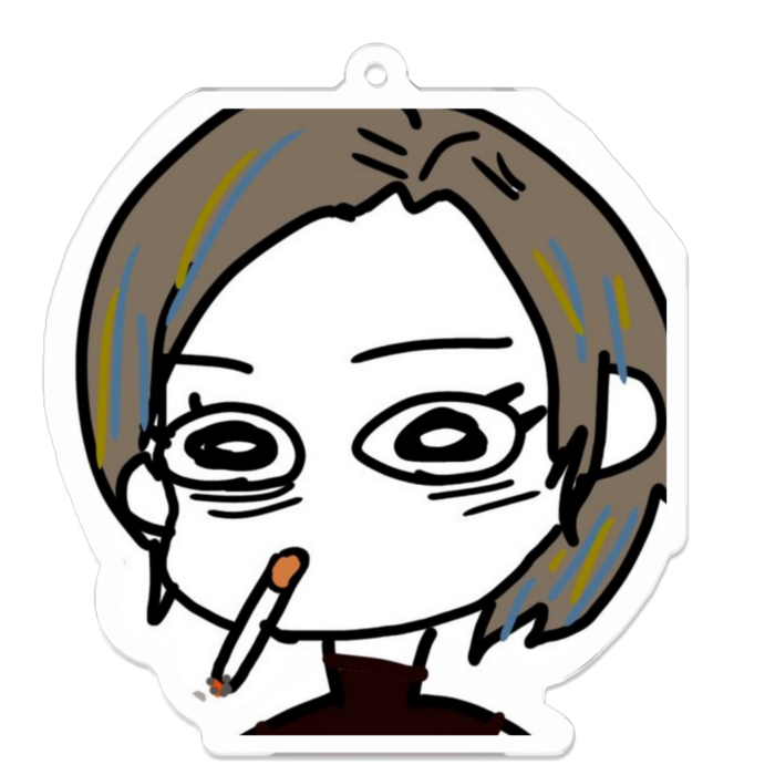 アクリルキーホルダー - 70 x 70 (mm)