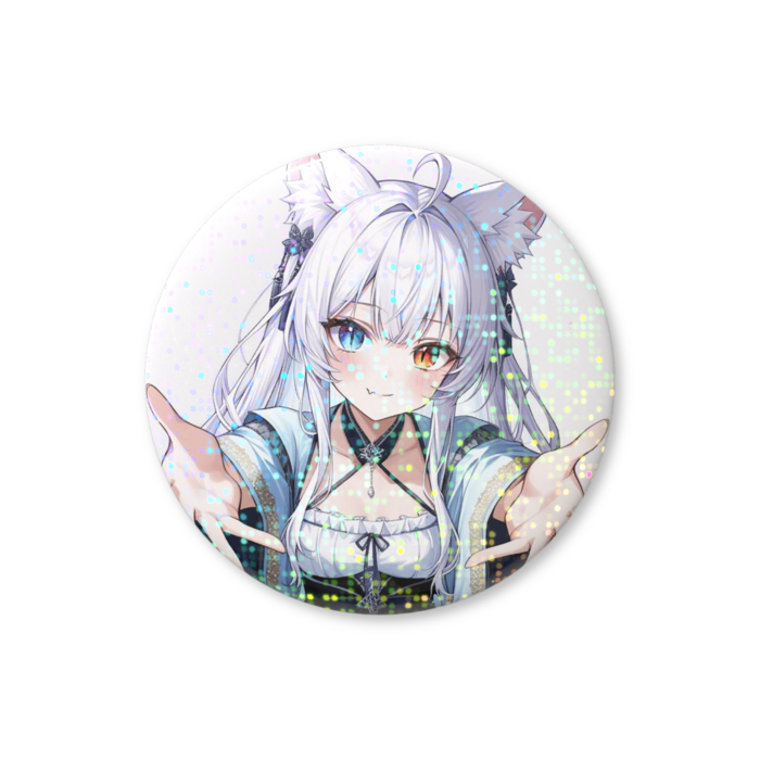 ホログラム缶バッジ - 56mm