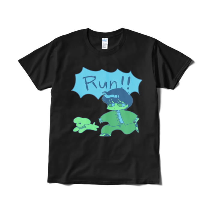 Tシャツ(短納期) - L - ブラック