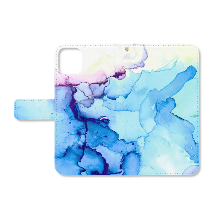 手帳型iPhoneケース - iPhone11ProMax - ストラップ穴 あり