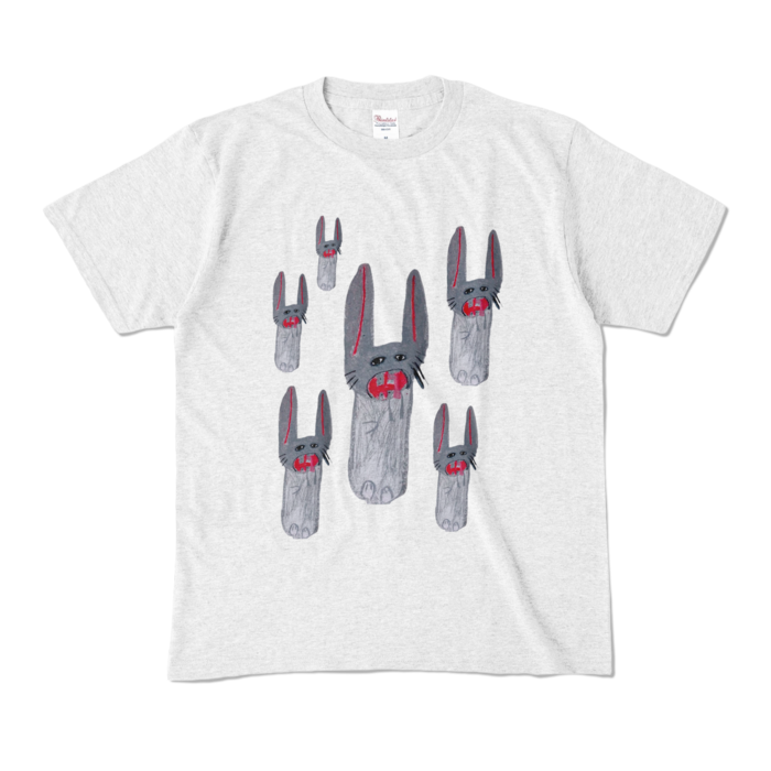 カラーTシャツ - M - アッシュ (淡色)