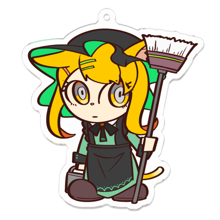 アクリルキーホルダー - 70 x 70 (mm)