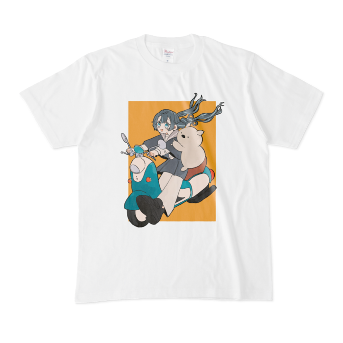 〈黄色〉Tシャツ - M - 白