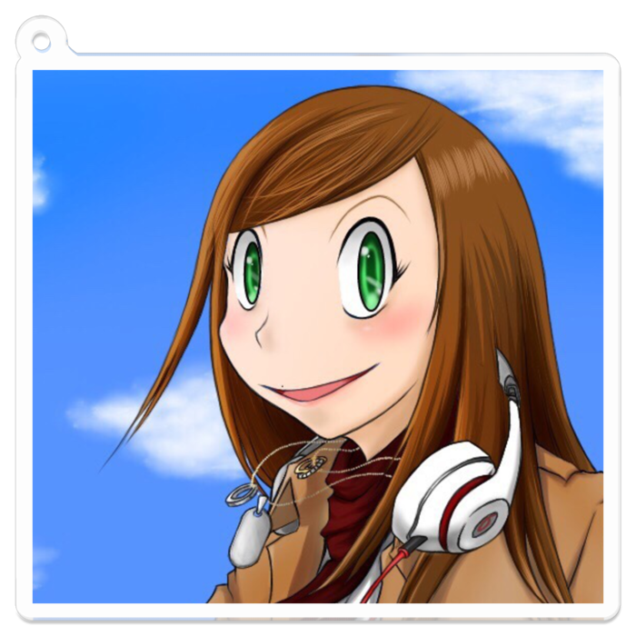 アクリルキーホルダー - 70 x 70 (mm)