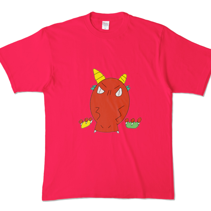 カラーTシャツ - XL - ホットピンク (濃色)