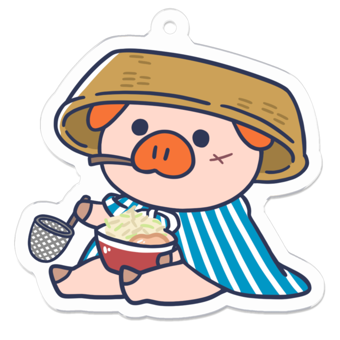 アクリルキーホルダー - 50 x 50 (mm)