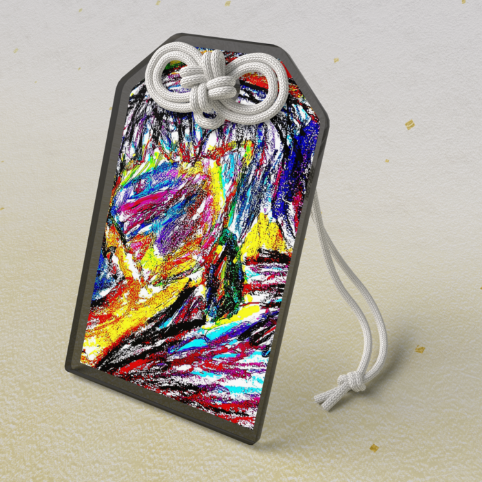 アクリルお守り - 50 × 80mm(8)