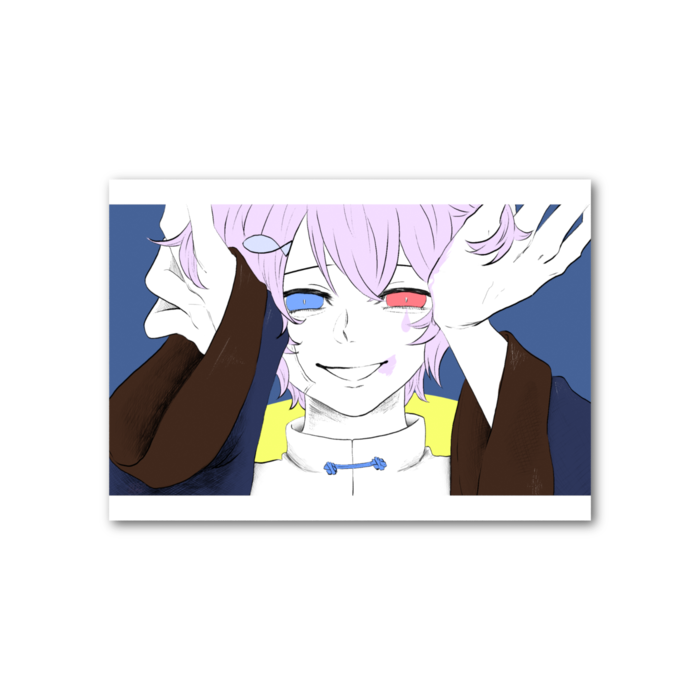 フォト風カード - 横 - 両面