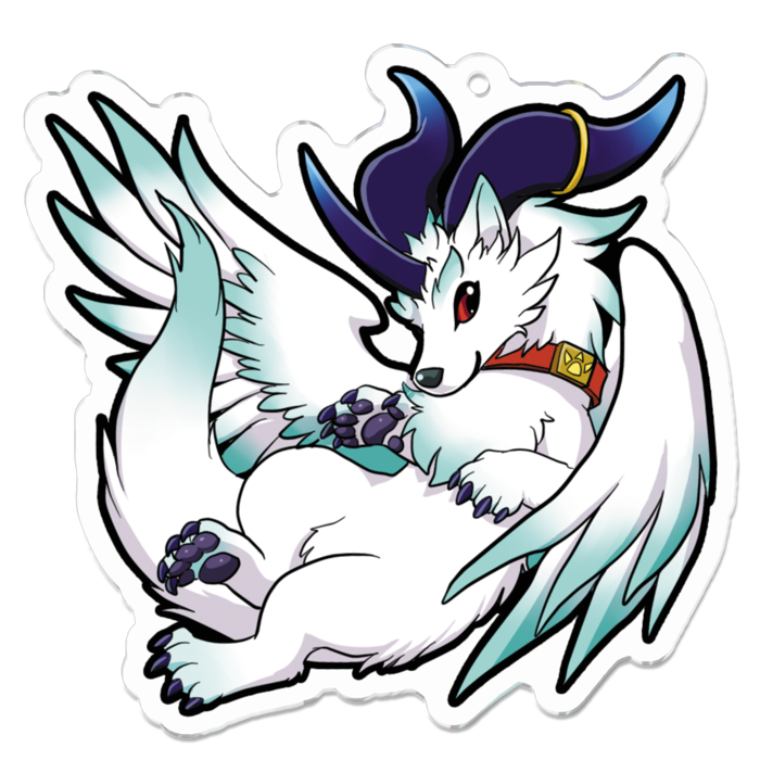アクリルキーホルダー - 70 x 70 (mm)