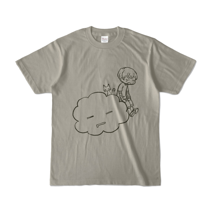 カラーTシャツ - S - シルバーグレー (淡色)