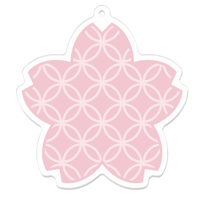 アクリルキーホルダー - 70 x 70 (mm)