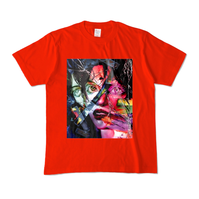 カラーTシャツ - M - レッド (濃色)