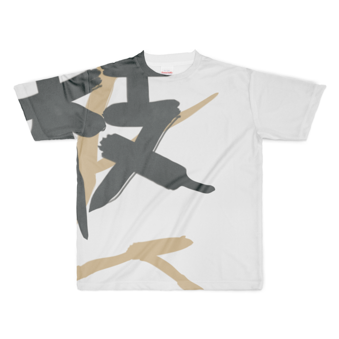 フルグラフィックTシャツ - XL - 正面印刷のみ