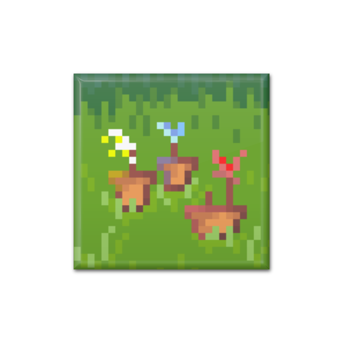 缶バッジ - 四角形40mm