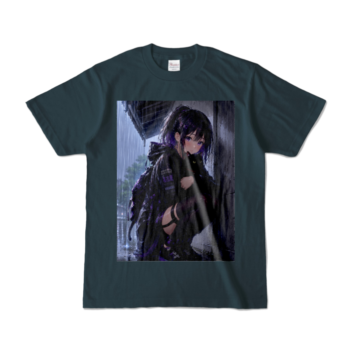 カラーTシャツ - S - デニム (濃色)