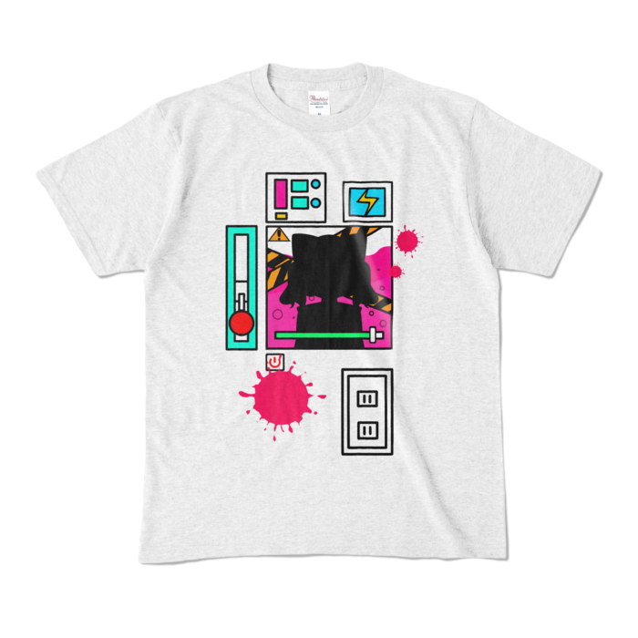 カラーTシャツ - M - アッシュ (淡色)