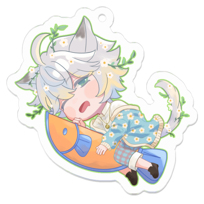 アクリルキーホルダー - 50 x 50 (mm)