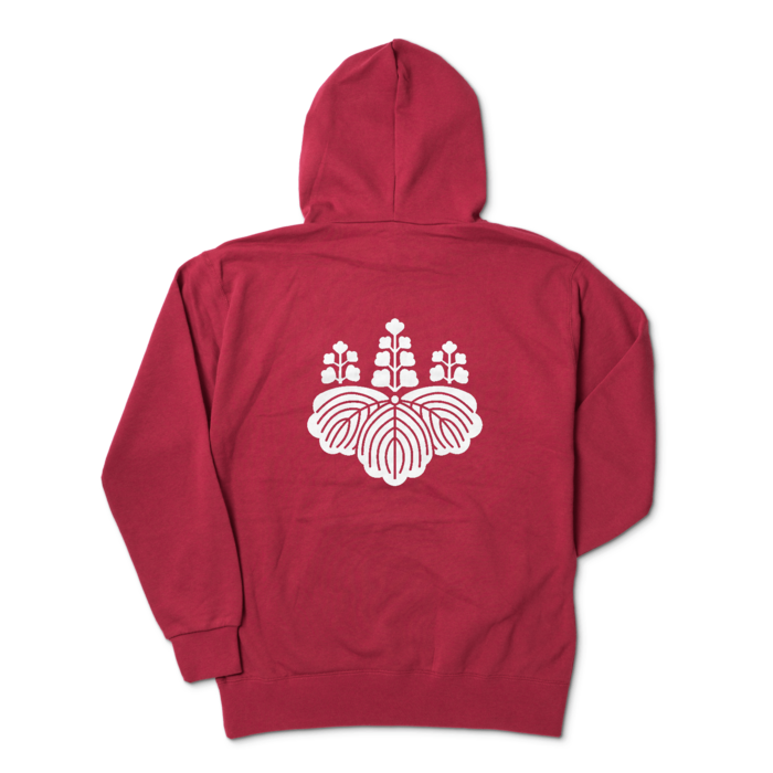 パーカー - XL - バーガンディ