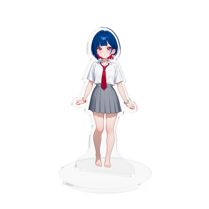 アクリルフィギュア - 100x100mm・制服ver