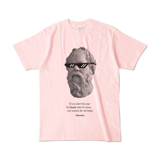 カラーTシャツ - L - ライトピンク (淡色)