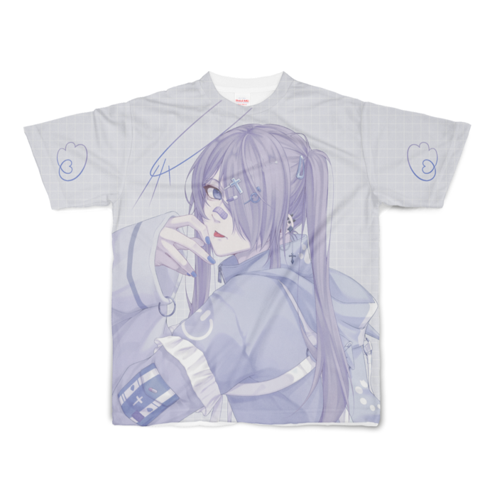 フルグラフィックTシャツ - S - 両面印刷