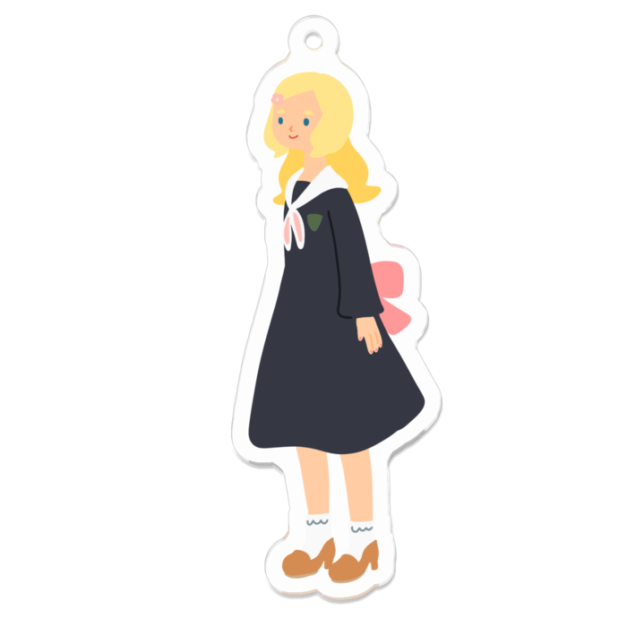 アクリルキーホルダー - 70 x 70 (mm)