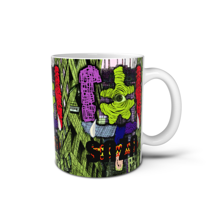 マグカップ - 直径 8 cm / 高さ 9.5 cm