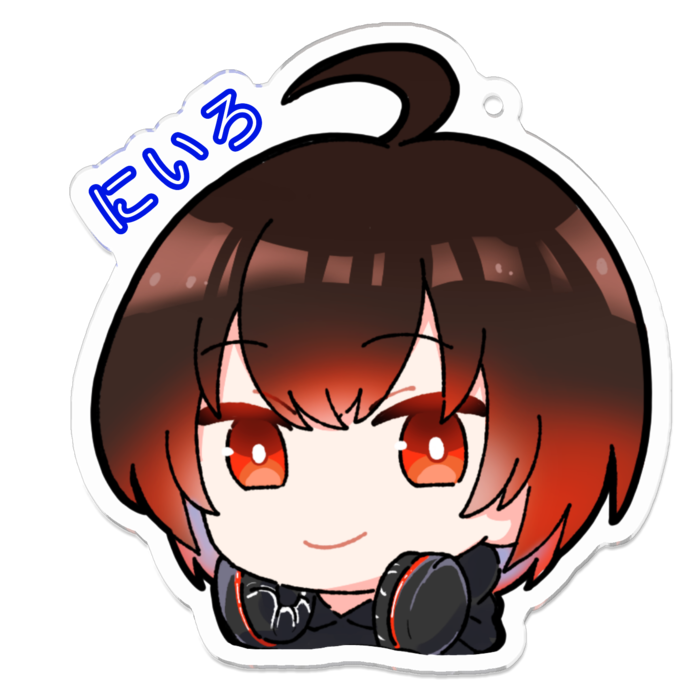 アクリルキーホルダー - 70 x 70 (mm)
