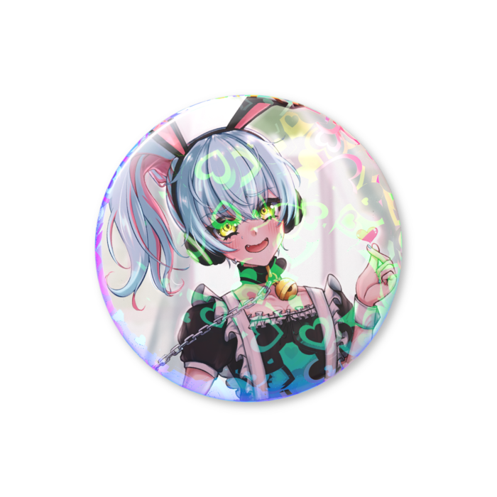 ホログラム缶バッジ - 56mm