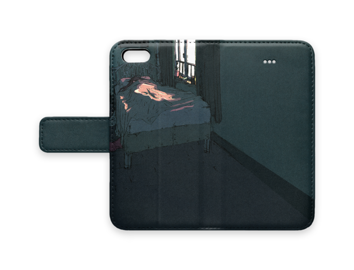 手帳型iPhoneケース - iPhone5 - ストラップ穴 なし