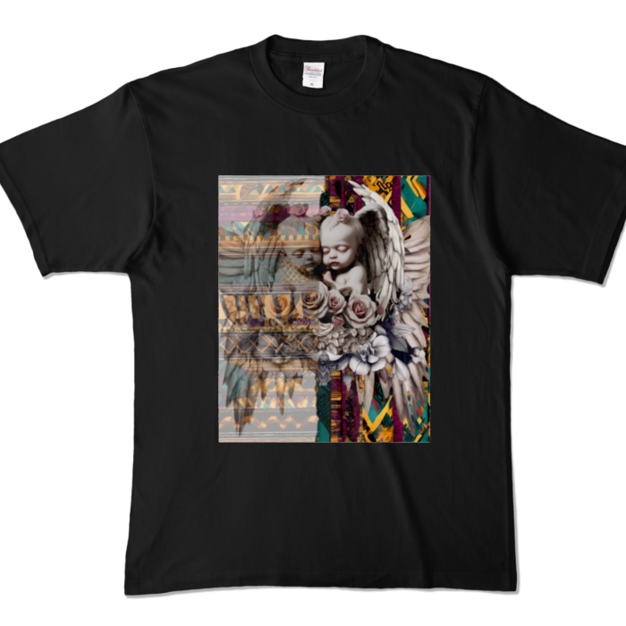 カラーTシャツ - XL - ブラック (濃色)