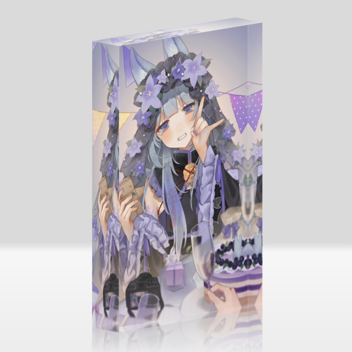 アクリルブロック - 100x148mm