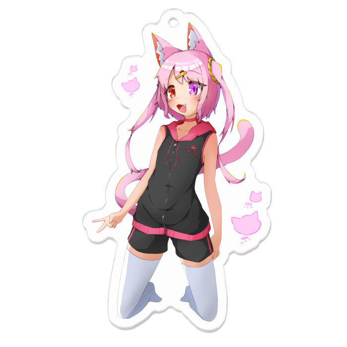 アクリルキーホルダー - 70 x 70 (mm)