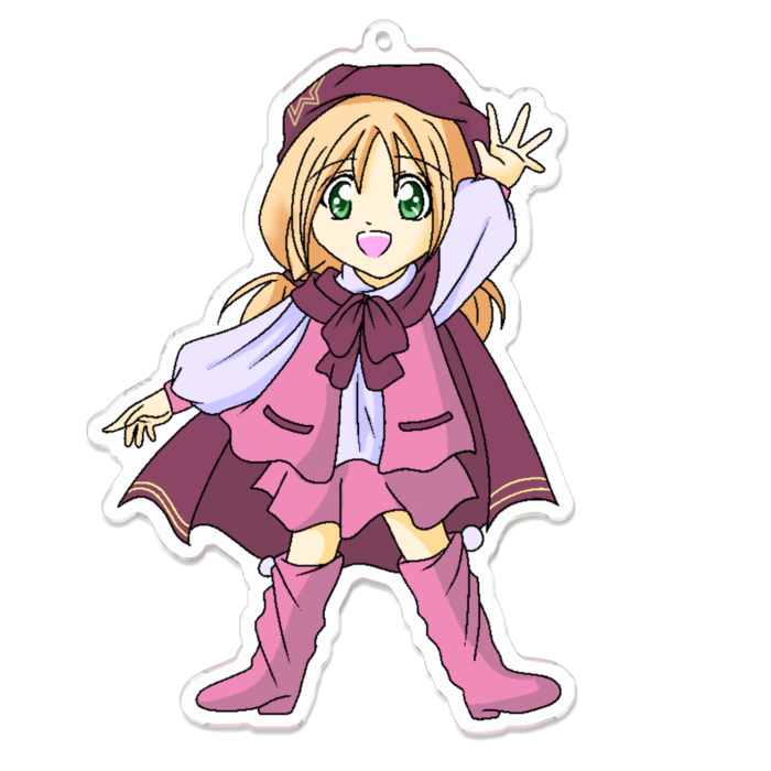 アクリルキーホルダー - 100 x 100 (mm)