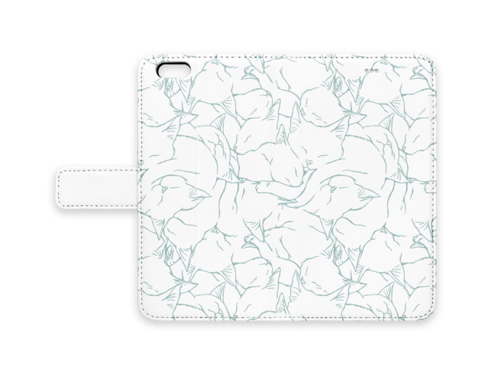 手帳型iPhoneケース - iPhone 6 Plus / 6s Plus - ストラップ穴 なし