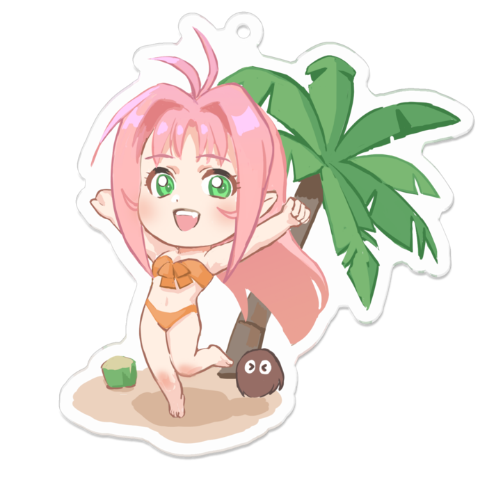 アクリルキーホルダー - 70 x 70 (mm)