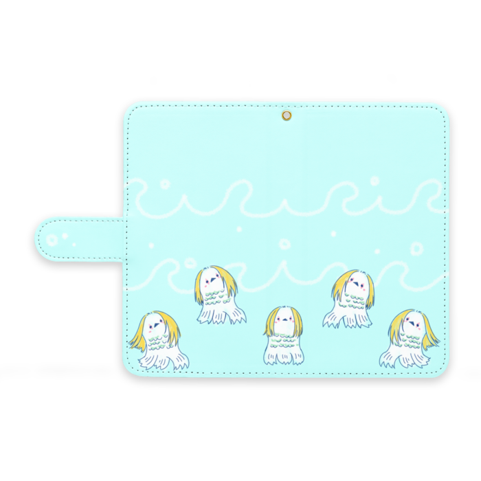 手帳型Androidケース - M - ストラップ穴 あり