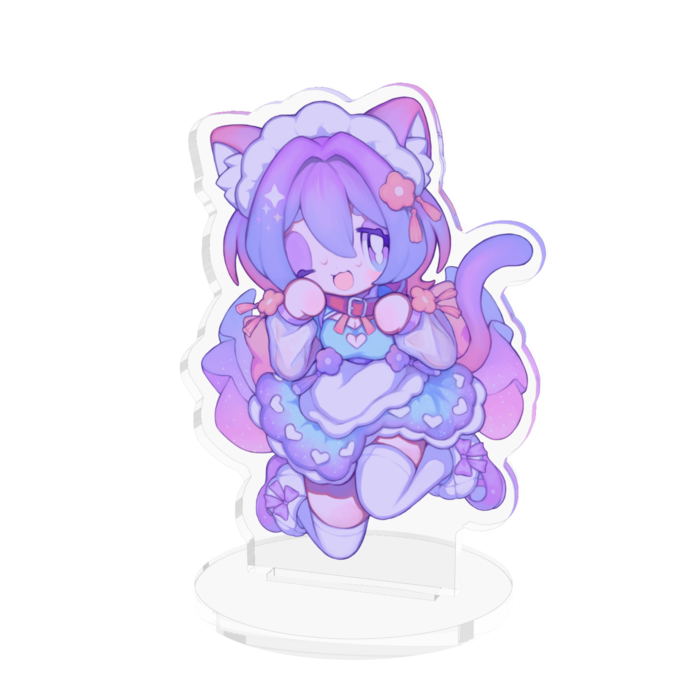 アクリルスタンド(飼い猫ver) - 70x70mm